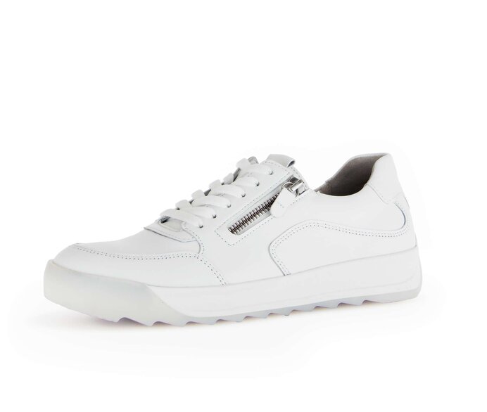 Gabor Damen  Sneaker Low Weiß - Glattleder