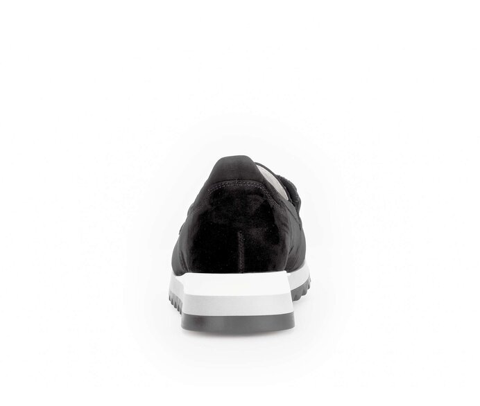 Gabor Damen  Slipper Schwarz - Rauleder