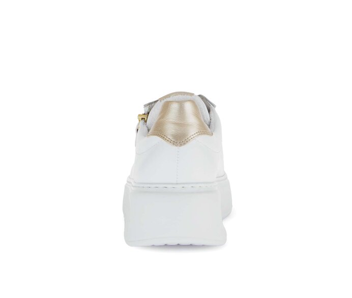Gabor Damen  Sneaker Low Weiß - Materialmix Leder