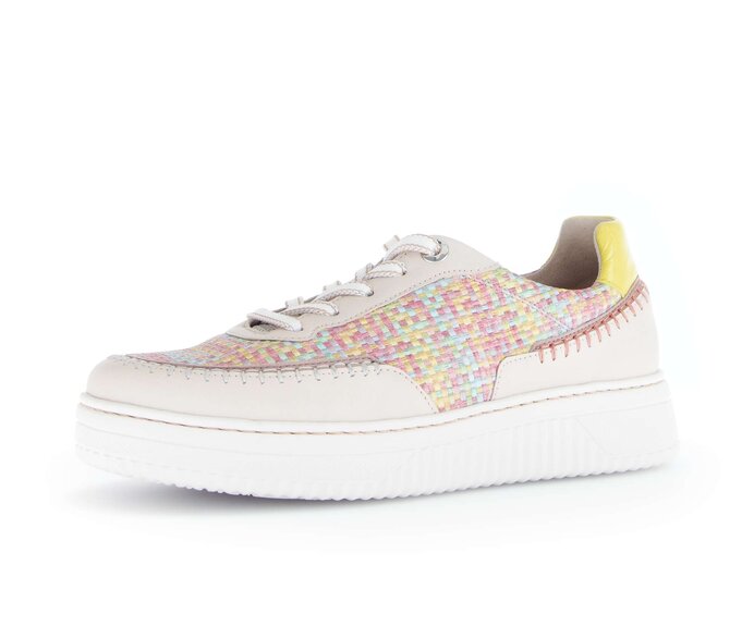 Gabor Damen  Sneaker Low Multicolour - Materialmix Leder/Lederimitat