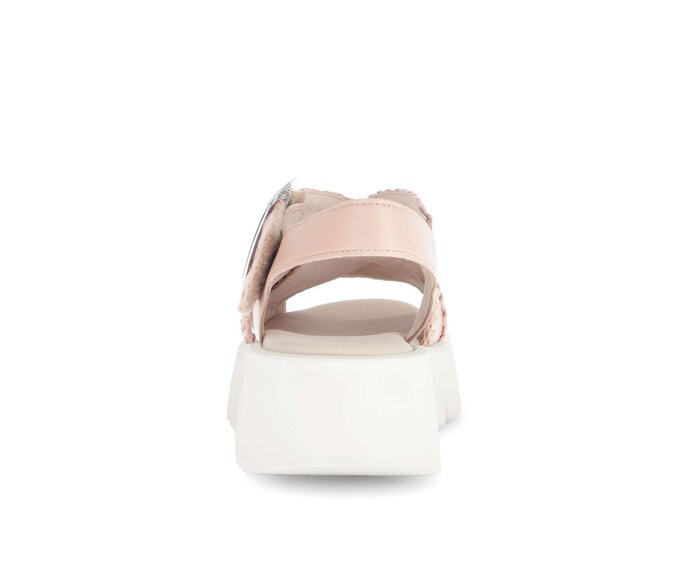 Gabor Damen  Plateau Sandale Rosa - Glattleder