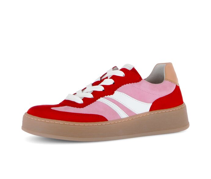 Gabor Damen  Sneaker Low Multicolour - Materialmix Leder