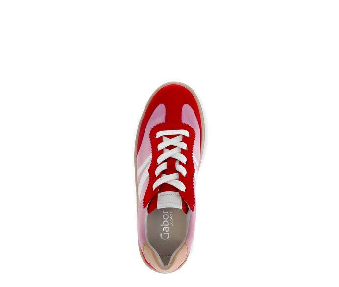 Gabor Damen  Sneaker Low Multicolour - Materialmix Leder