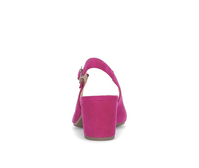 Gabor Damen  Slingpumps Pink - Rauleder