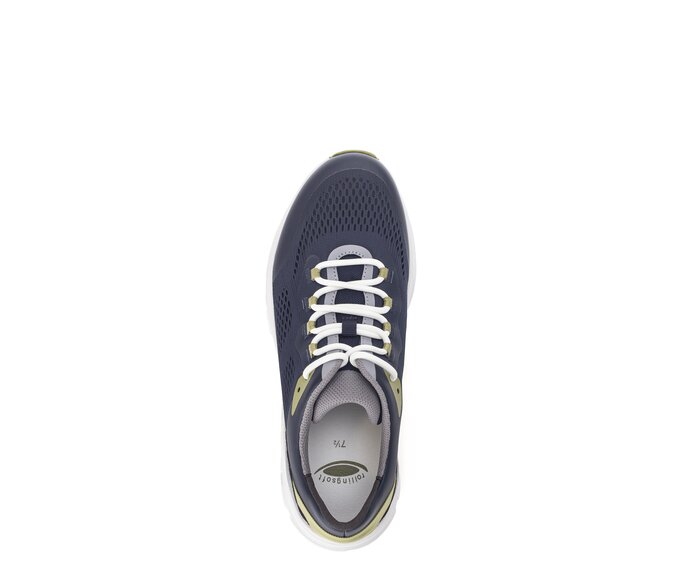 Gabor Herren Rollingsoft Sneaker Low Blau - Textil