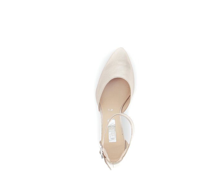 Gabor Damen  Spangenpumps Gold - Effektleder
