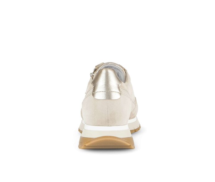 Gabor Damen  Sneaker Low Beige - Rauleder