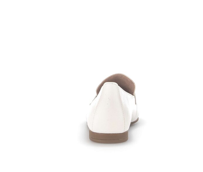 Gabor Damen  Slipper Creme - Glattleder