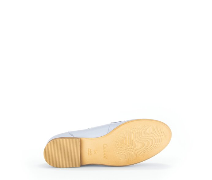 Gabor Damen  Slipper Blau - Glattleder