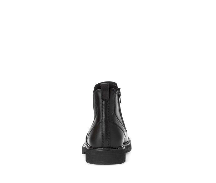 Pius Gabor Herren Chelsea Boot Schwarz - Glattleder