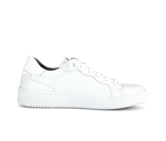 Gabor Damen  Sneaker Low Weiß - Materialmix Leder