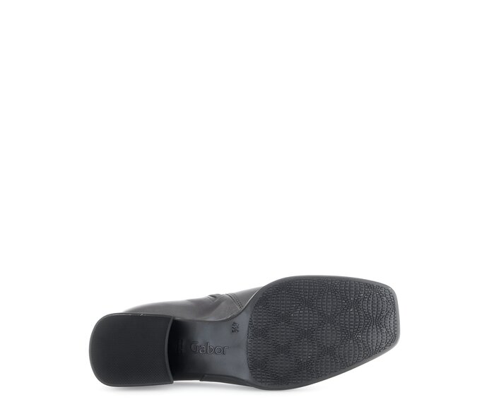 Gabor Damen  Elegante Stiefelette Silber - Glattleder