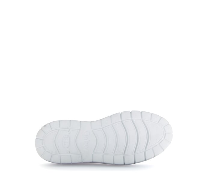 Gabor Damen  Sneaker Low Silber - Materialmix Leder