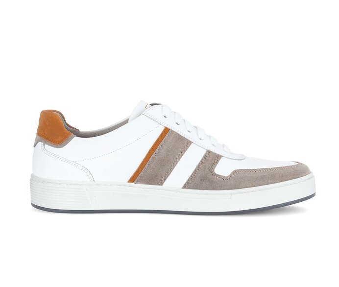 Pius Gabor Herren Sneaker Low Weiß - Glattleder