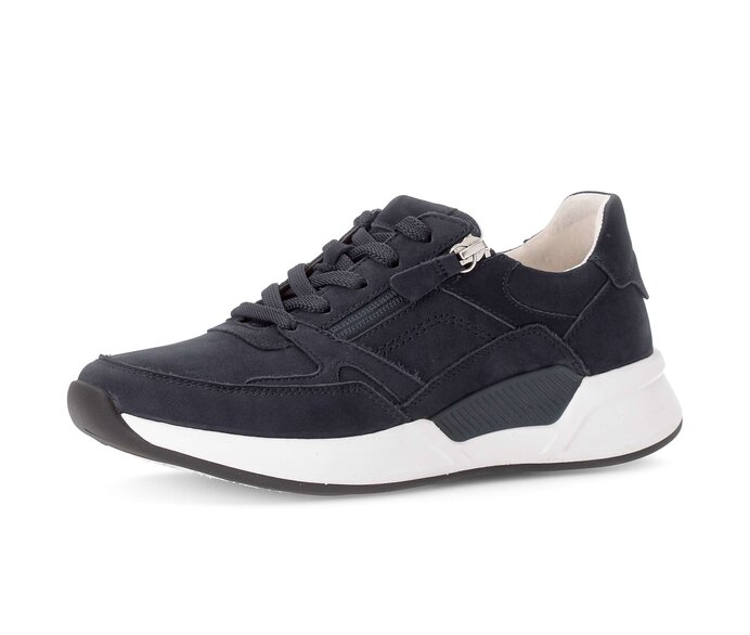 Gabor Damen  Sneaker Low Schwarz - Rauleder