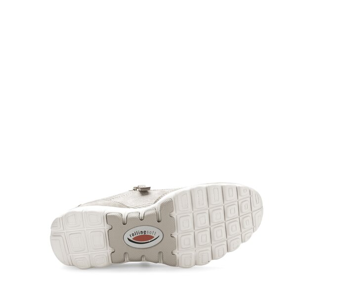 Gabor Damen  Sneaker Low Beige - Materialmix Leder
