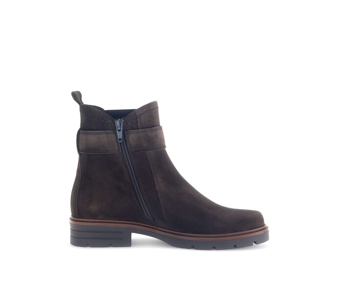 Gabor Damen  Chelsea Boot Braun - Rauleder