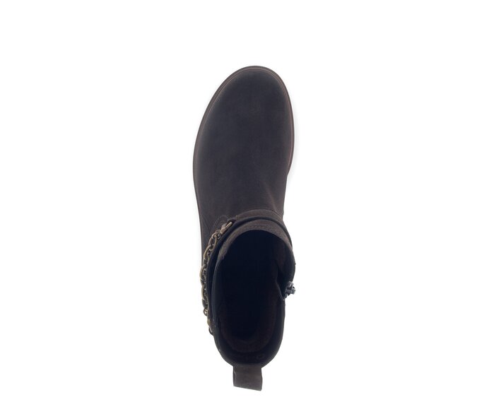 Gabor Damen  Chelsea Boot Braun - Rauleder