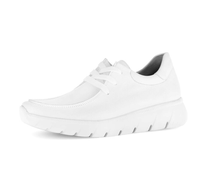 Gabor Damen  Sneaker Low Weiß - Glattleder