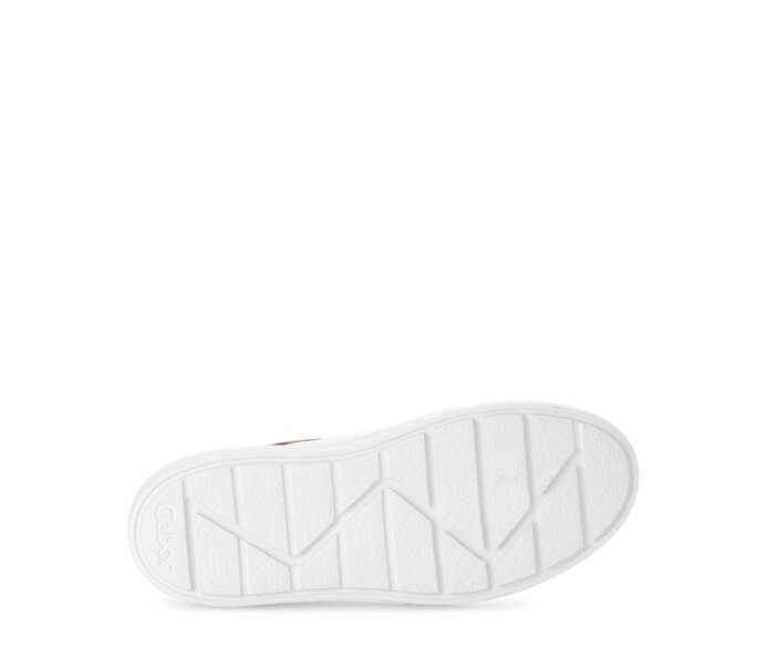 Gabor Damen  Sneaker Low Weiß - Materialmix Leder