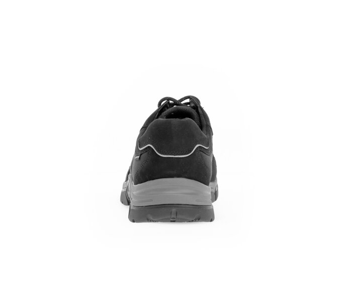 Pius Gabor Herren Sneaker Low Schwarz - Materialmix Leder/Textil