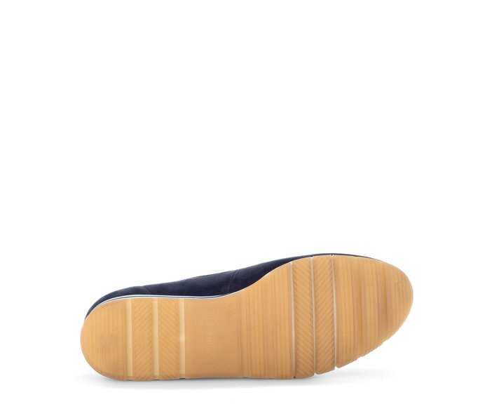 Gabor Damen  Slipper Blau - Rauleder