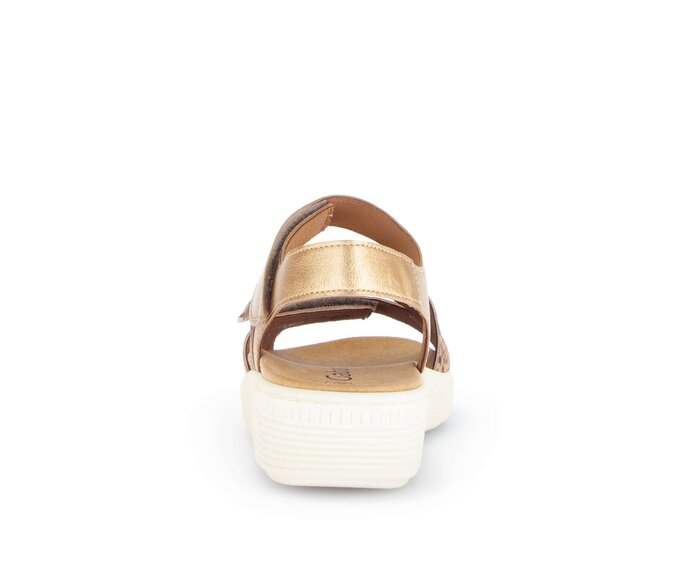 Gabor Damen  Plateau Sandale Multicolour - Materialmix Leder