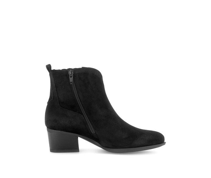 Gabor Damen  Cowboy Boots Schwarz - Rauleder