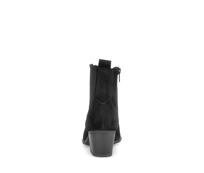 Gabor Damen  Cowboy Boots Schwarz - Rauleder