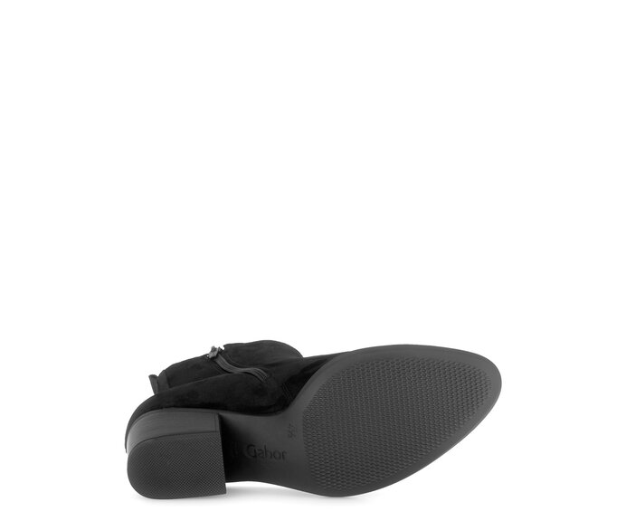 Gabor Damen  Cowboy Boots Schwarz - Rauleder