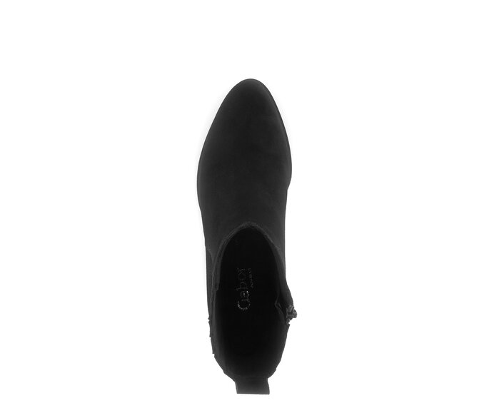 Gabor Damen  Cowboy Boots Schwarz - Rauleder
