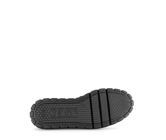 Gabor Damen  Loafer Schwarz - Rauleder