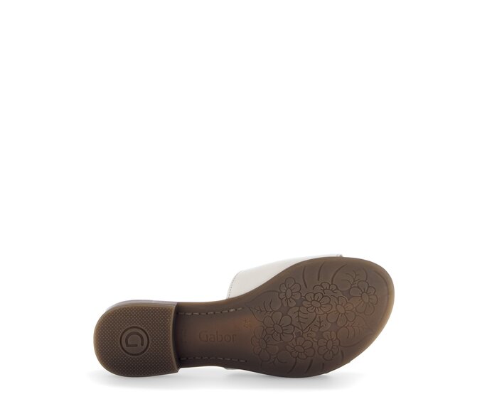 Gabor Damen  Pantolette Beige - Glattleder