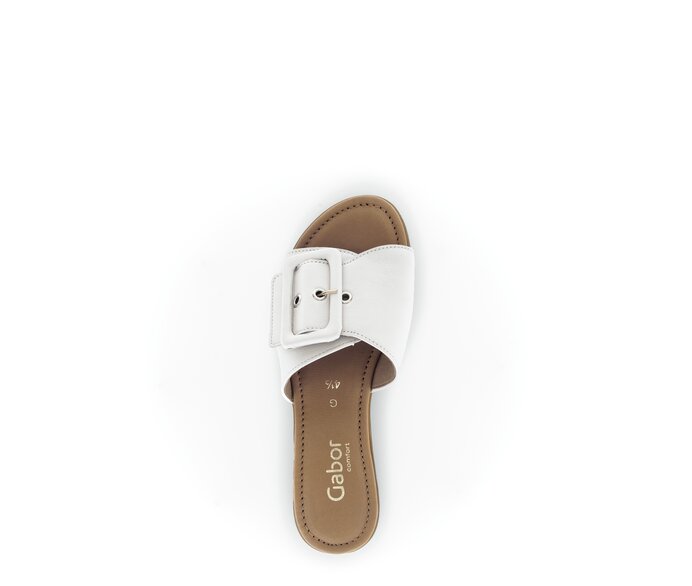 Gabor Damen  Pantolette Beige - Glattleder