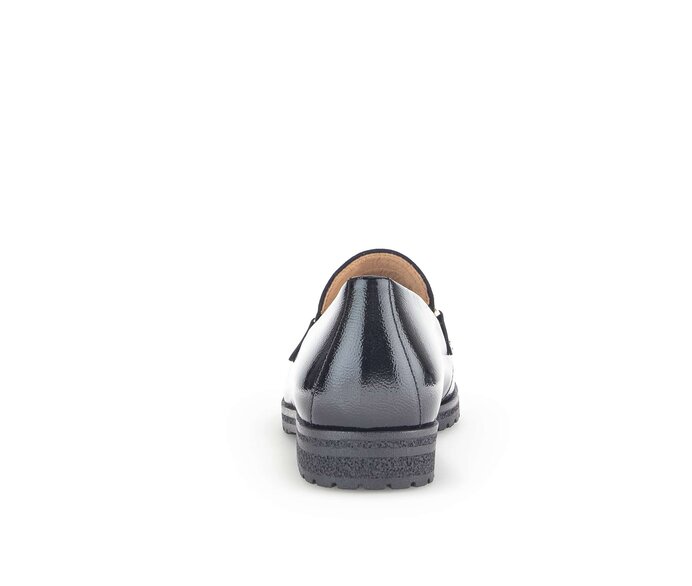 Gabor Damen  Slipper Schwarz - Lackleder