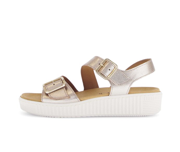 Gabor Damen Plateau Sandale Multicolour - Effektleder