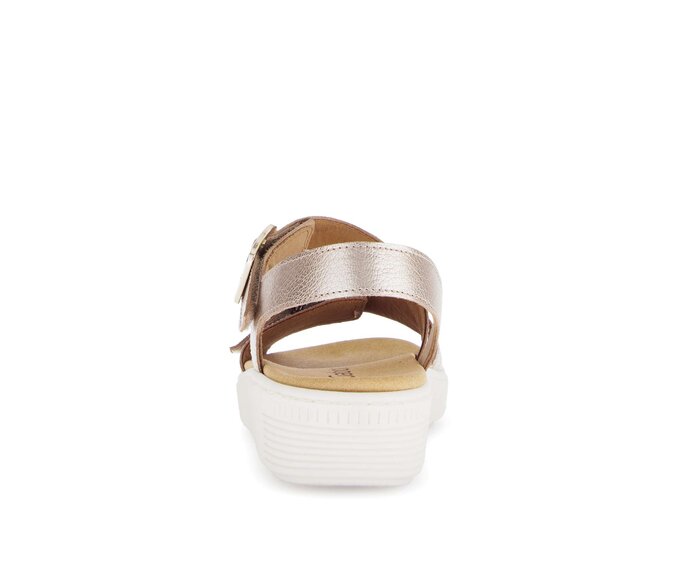Gabor Damen  Plateau Sandale Multicolour - Effektleder