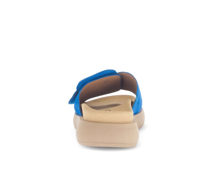 Gabor Damen  Pantolette Blau - Rauleder