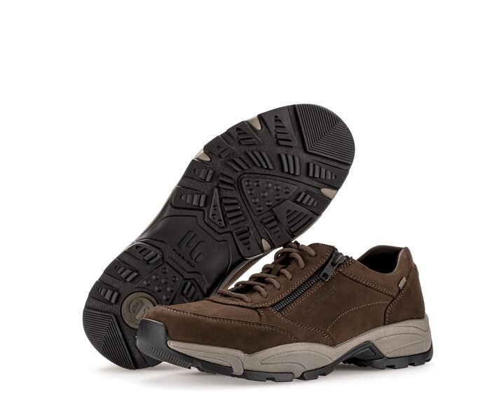 Pius Gabor Herren Sneaker Low Braun - Nubuk