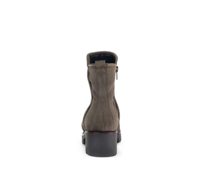 Gabor Damen  Sportliche Stiefelette Braun - Rauleder