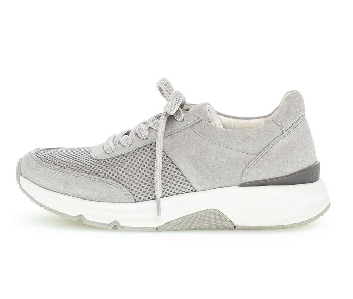 Gabor Damen Sneaker Low Grau - Lederimitat