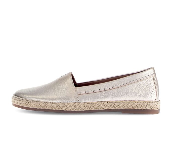 Gabor Damen Slipper Gold - Effektleder