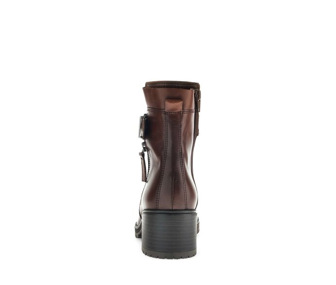 Gabor Damen  Plateau Stiefelette Braun - Glattleder