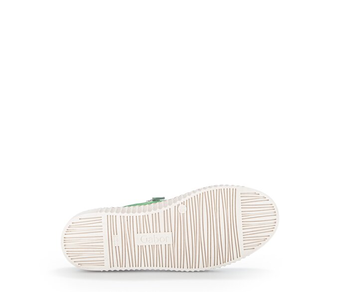 Gabor Damen  Sneaker Low Grün - Rauleder