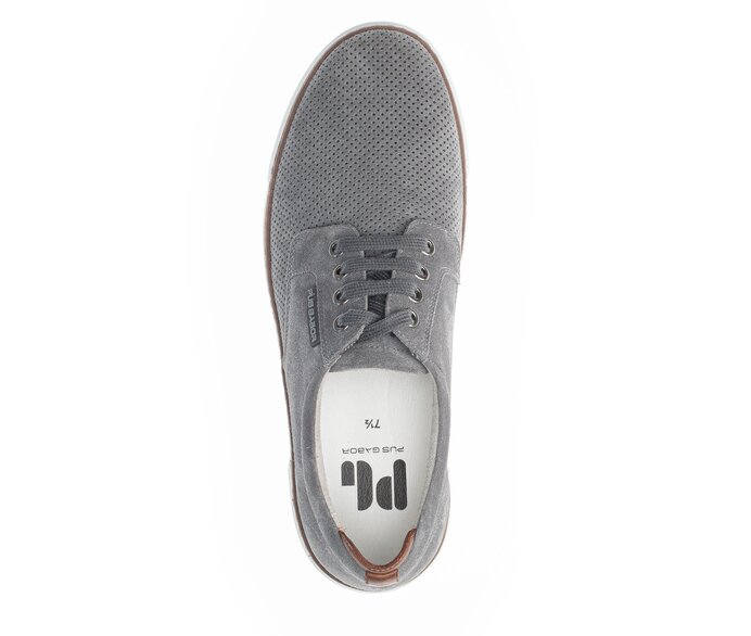 Pius Gabor Herren Sneaker Low Grau - Rauleder