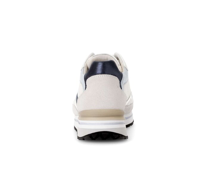 Gabor Damen  Sneaker Low Weiß - Materialmix Leder/Lederimitat