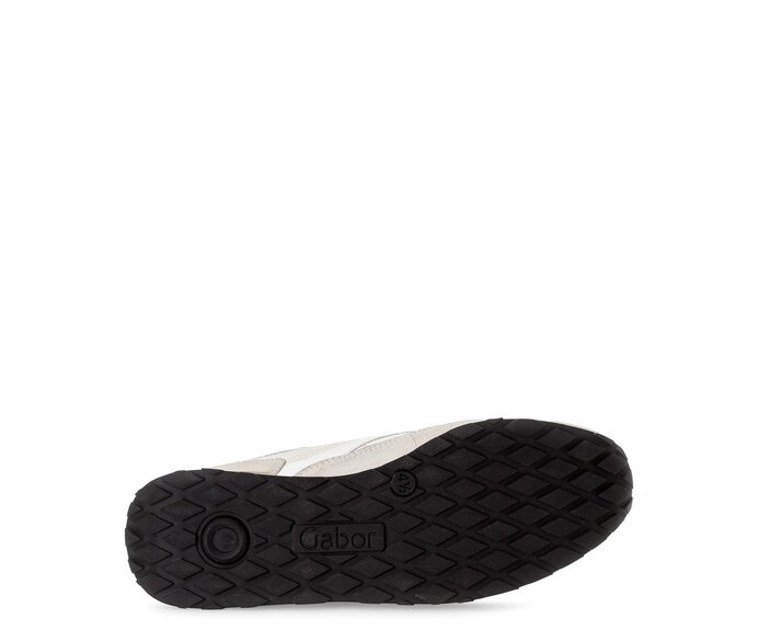 Gabor Damen  Sneaker Low Weiß - Materialmix Leder/Lederimitat