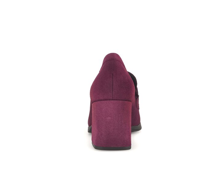 Gabor Damen  Hochfrontpumps Lila - Rauleder