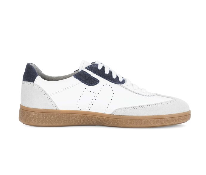 Pius Gabor Herren Sneaker Low Weiß - Rauleder