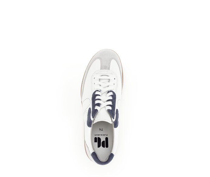 Pius Gabor Herren Sneaker Low Weiß - Rauleder